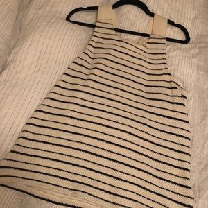 Striped Madewell Tie Back Tank